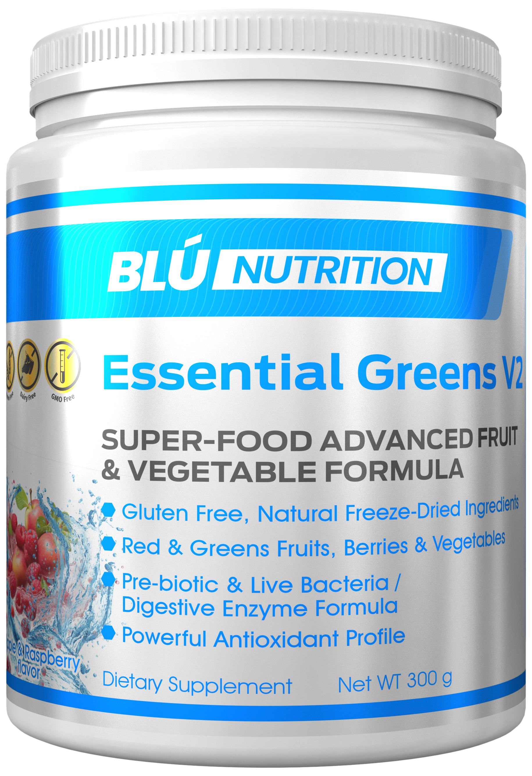 Blu Nutrition Essential Greens Superfood V2