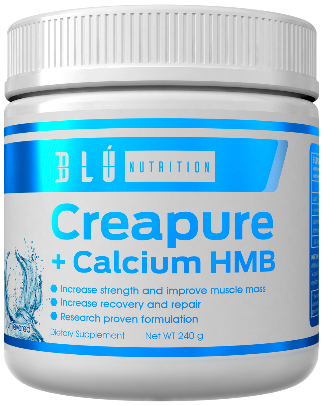 Creapure + Calcium HMB 240g 60 servings